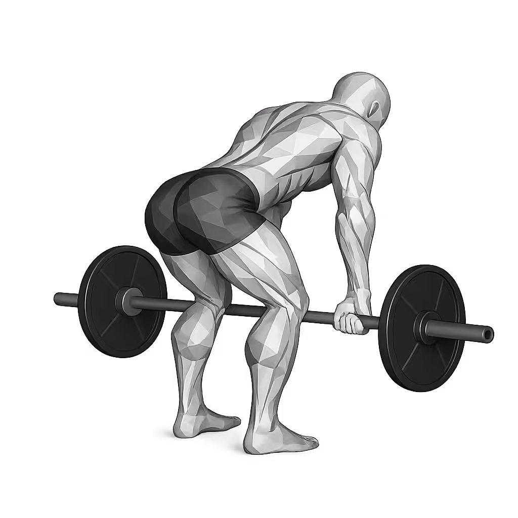 Barbell Row demonstration