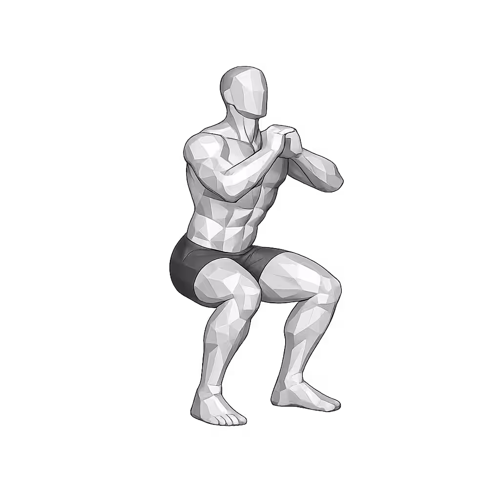 Bodyweight Squat demonstration