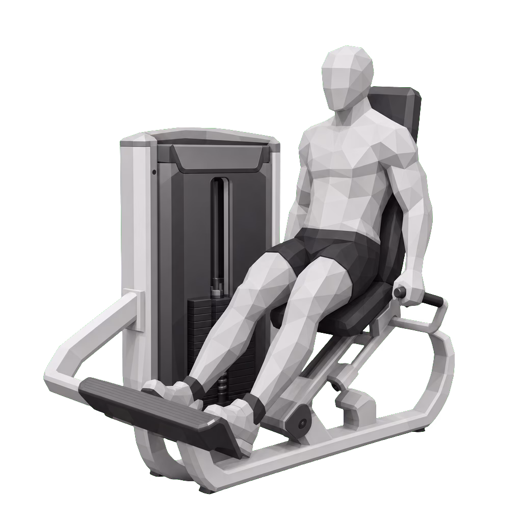 Calf Extension Machine demonstration