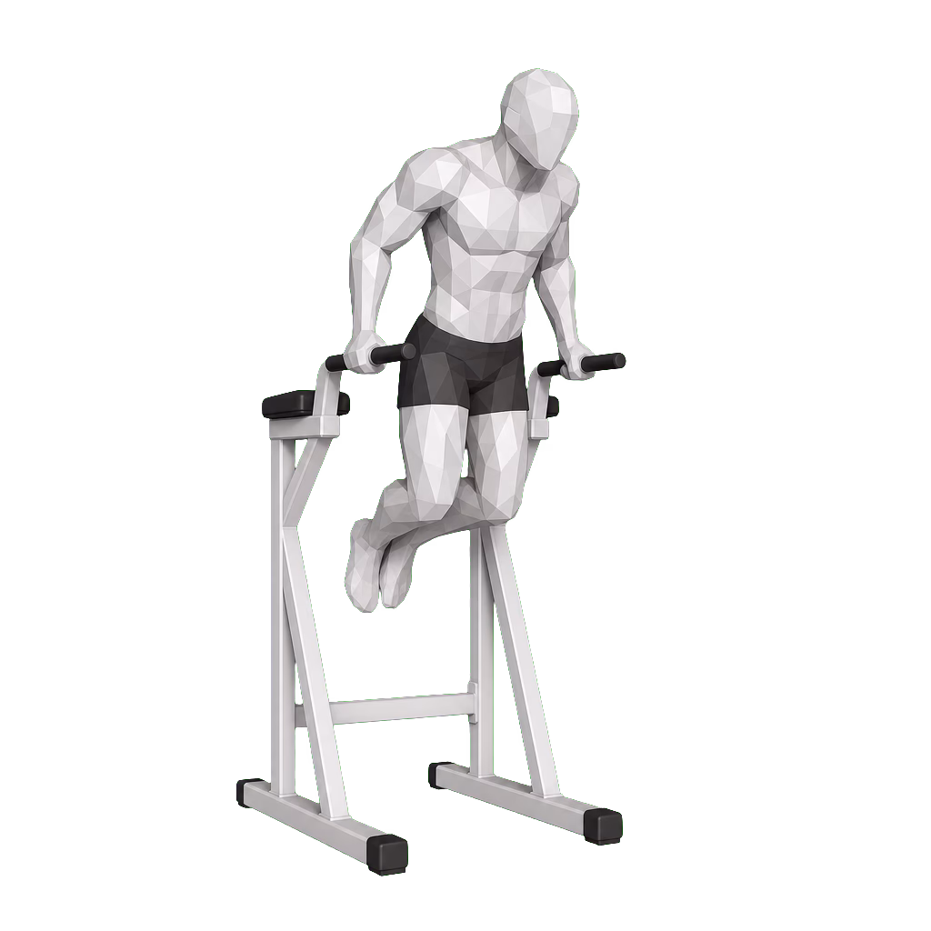 Chest Dip demonstration