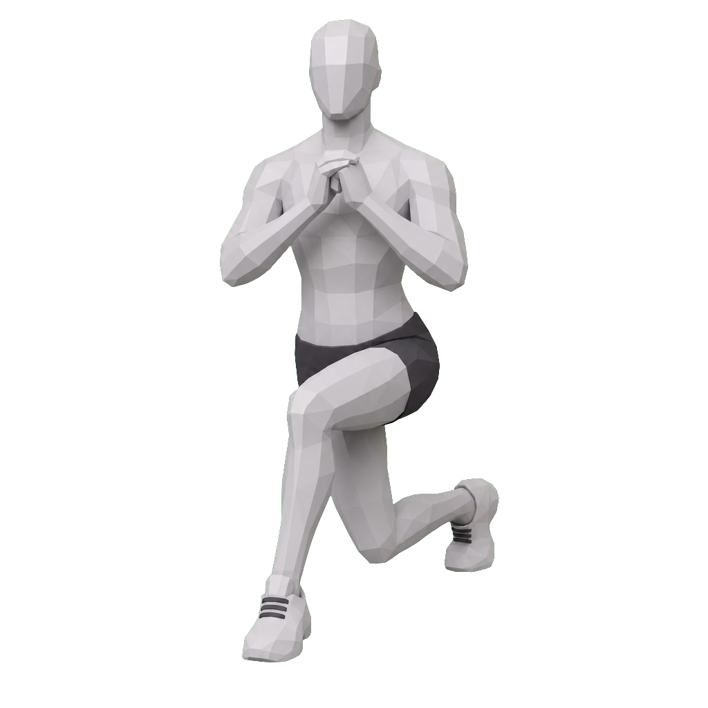 Curtsy Lunge demonstration