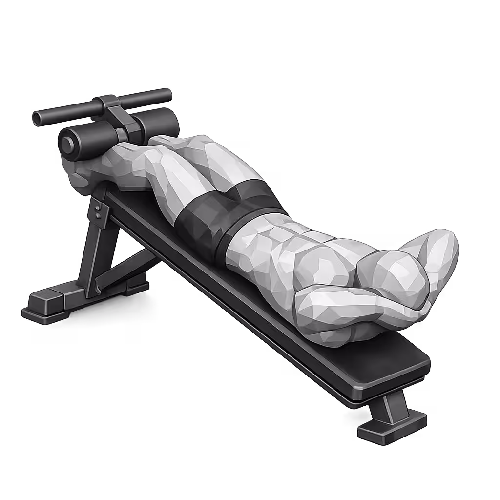 Decline Sit-Up demonstration