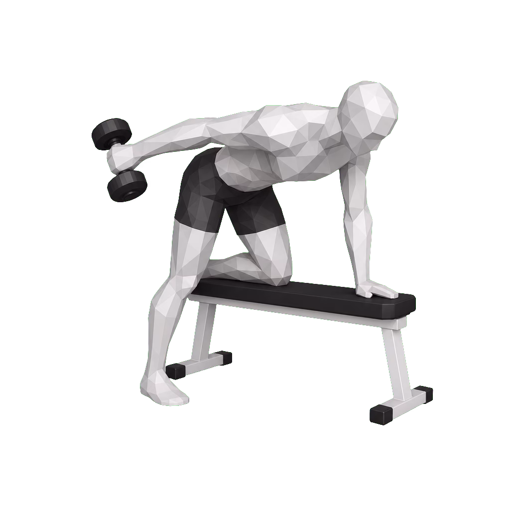 Dumbbell Kickback demonstration