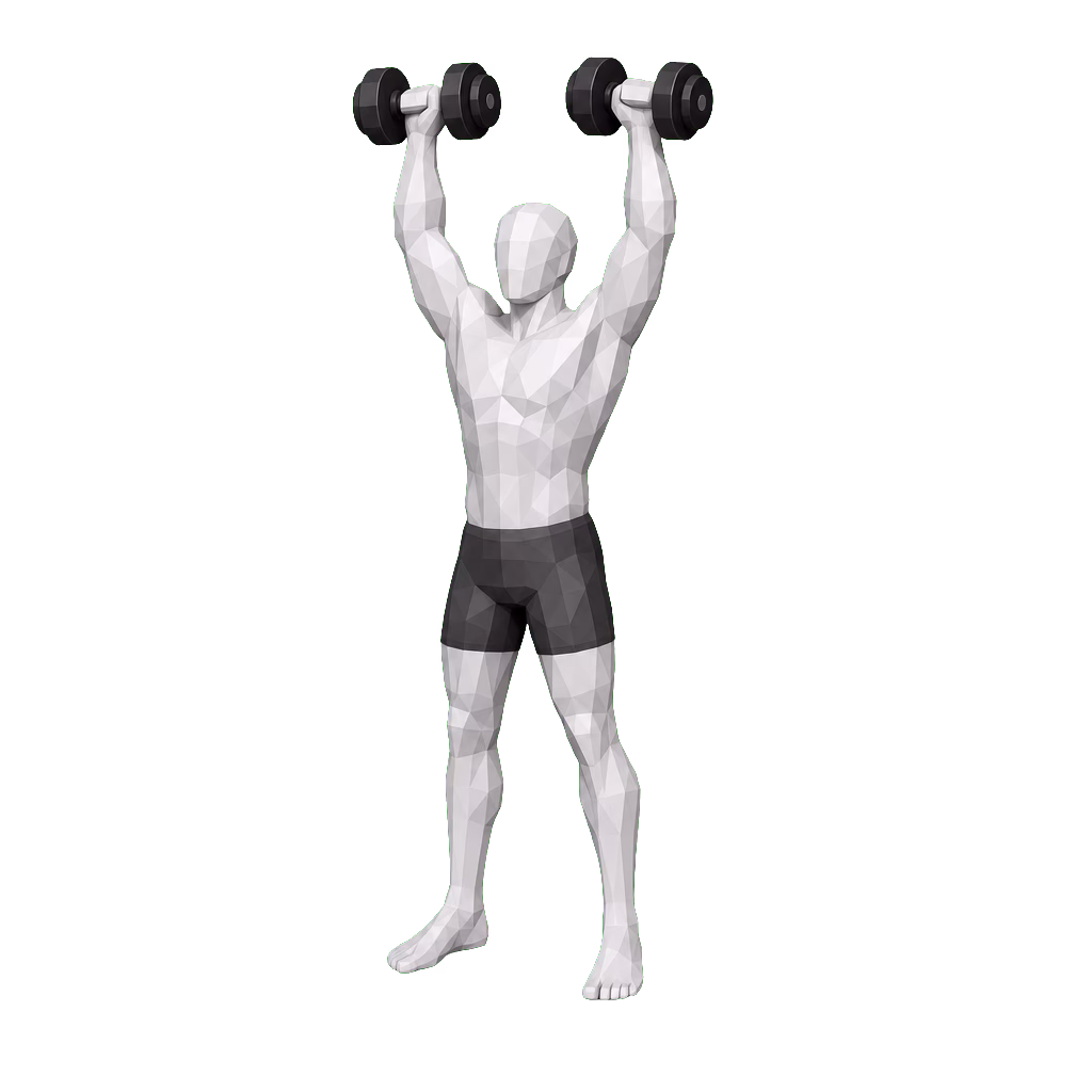 Dumbbell Push Press demonstration