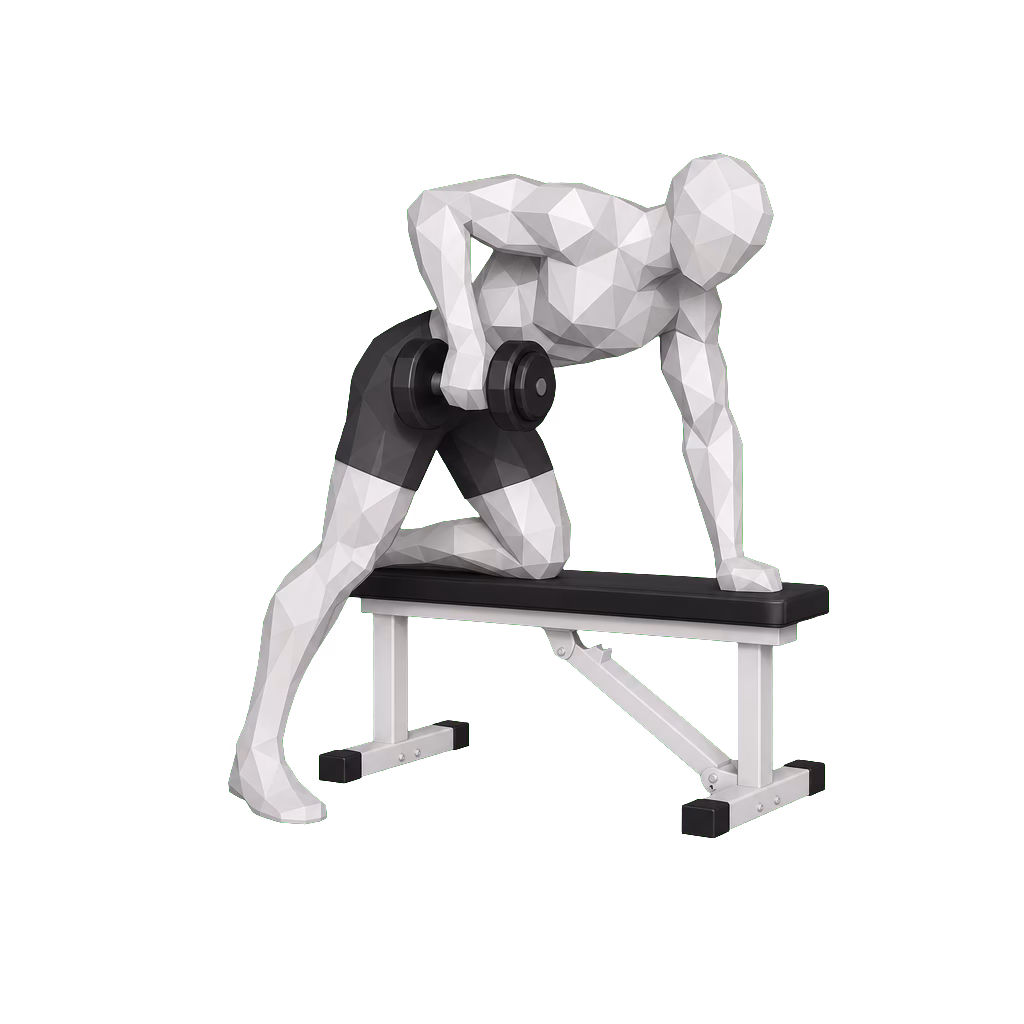 Dumbbell Row demonstration