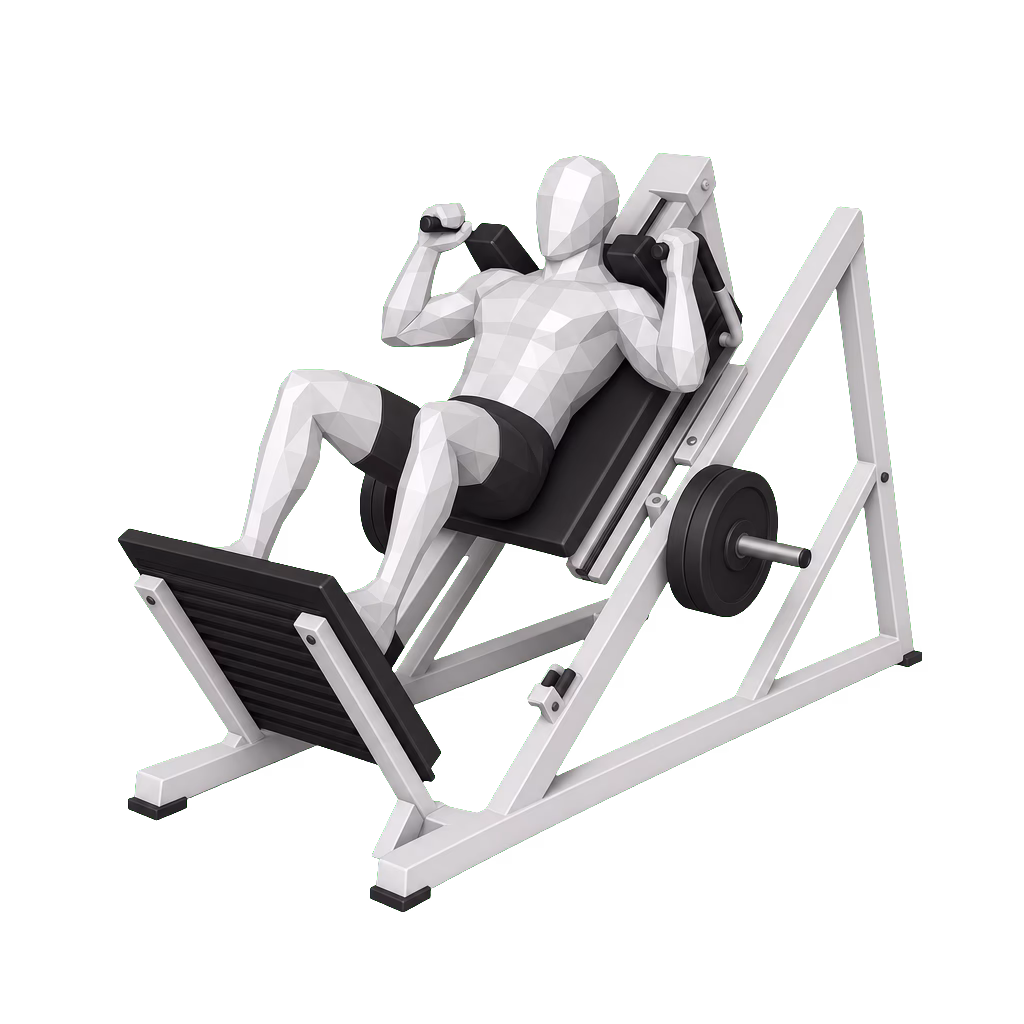 Hack Squat demonstration