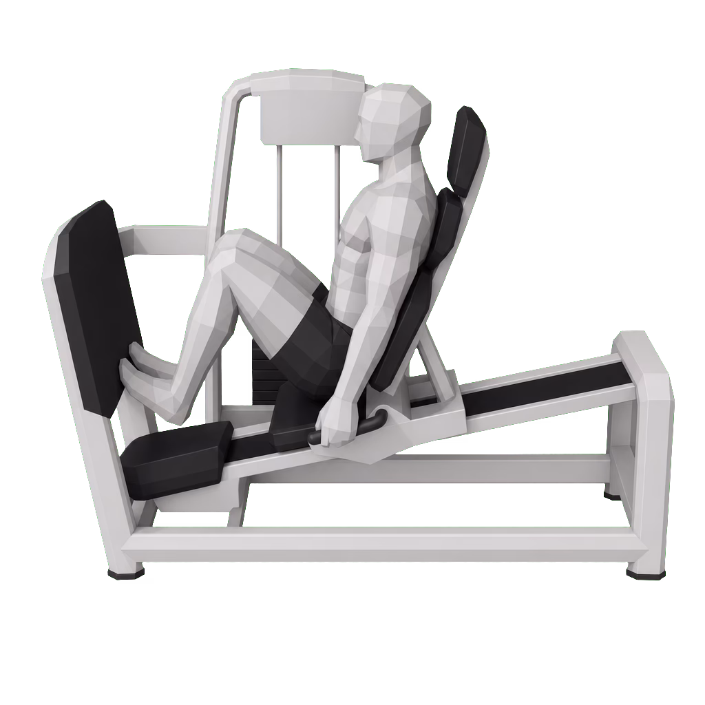 Leg Press Calf Raise demonstration