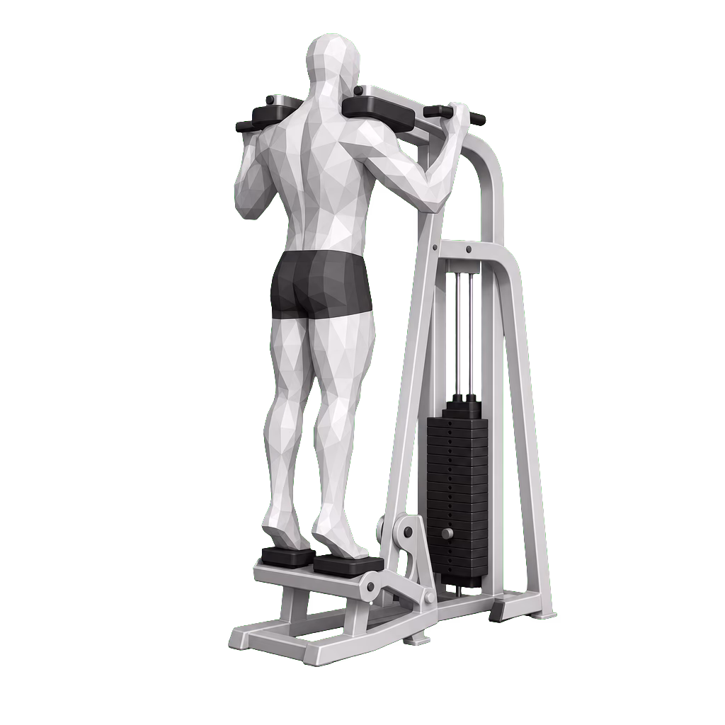Machine Calf Raise demonstration