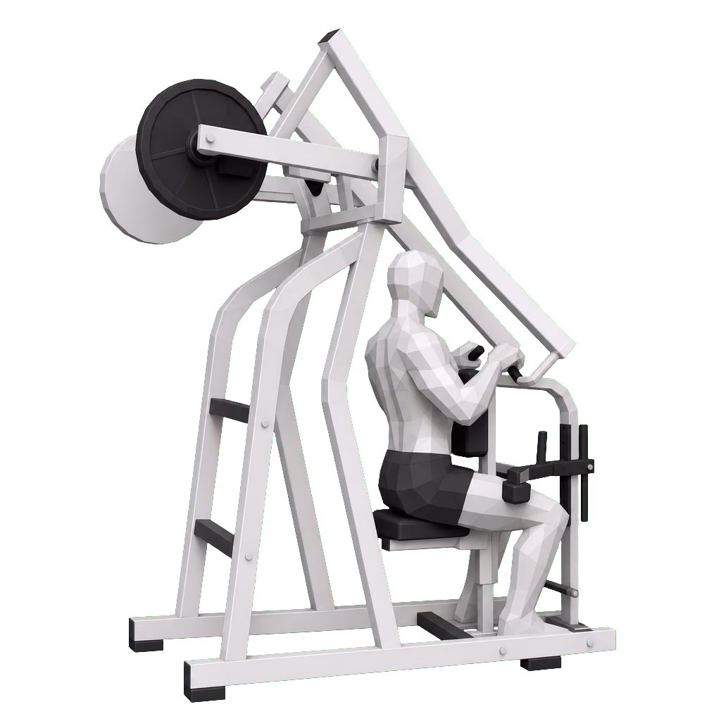 Machine High Row demonstration