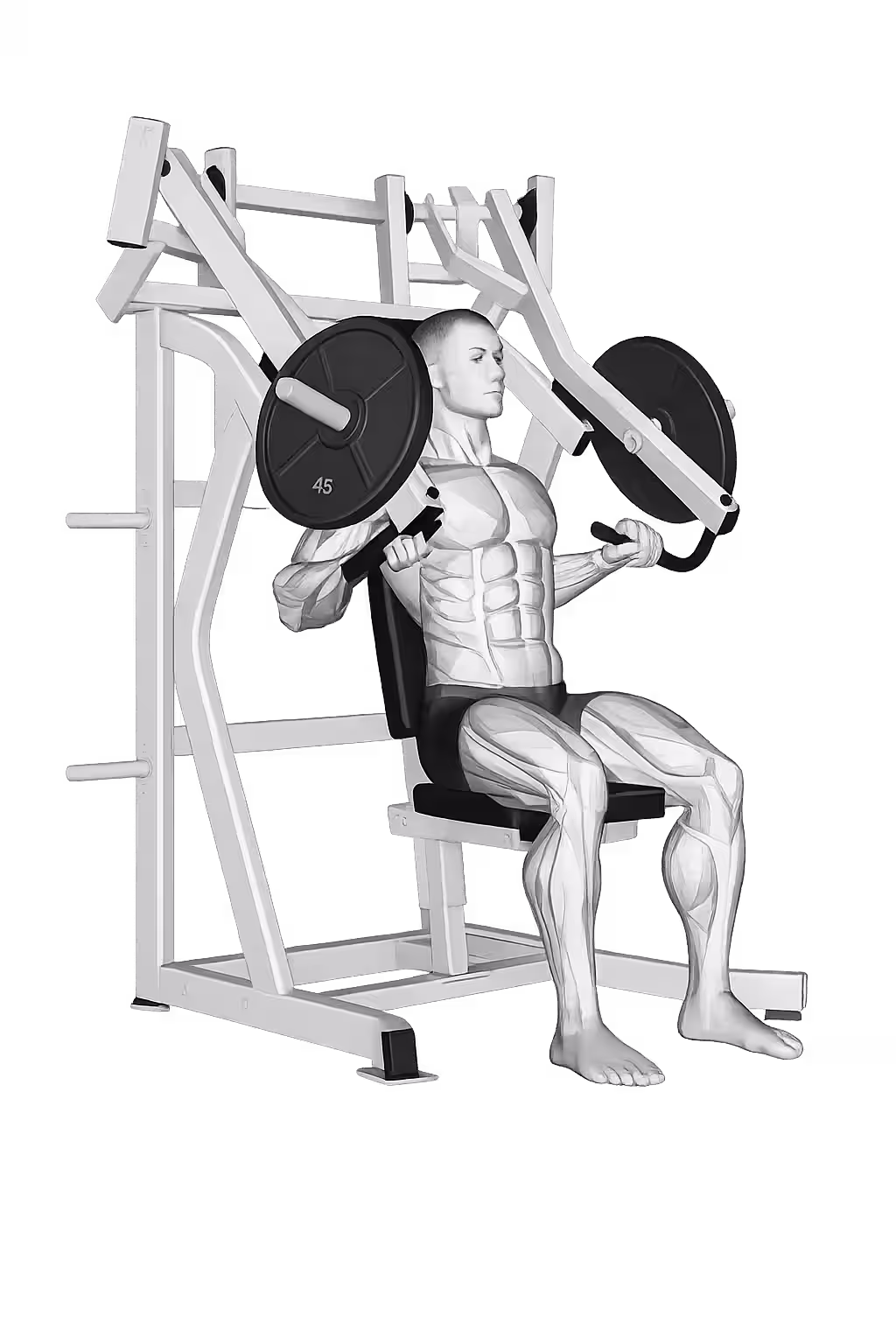 Machine Incline Press demonstration