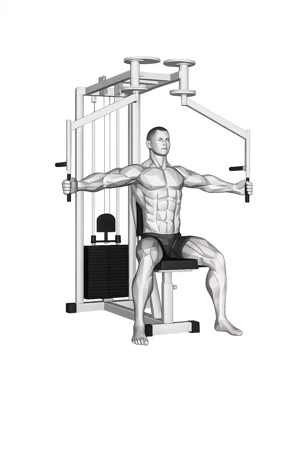 Pec Deck demonstration