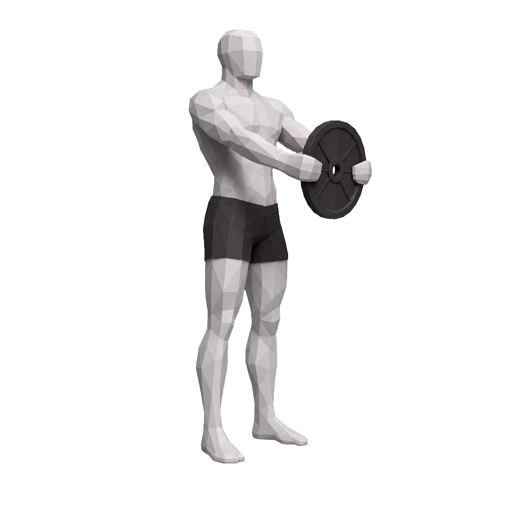 Plate Front Raise demonstration