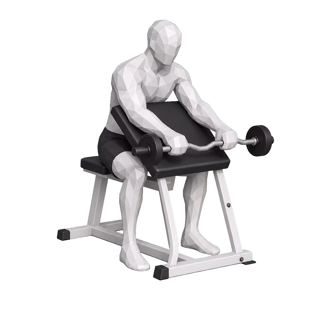 Reverse Wrist Curl demonstration