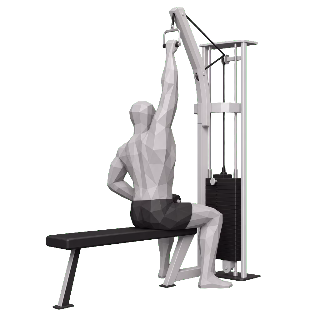 Single-Arm Lat Pulldown demonstration