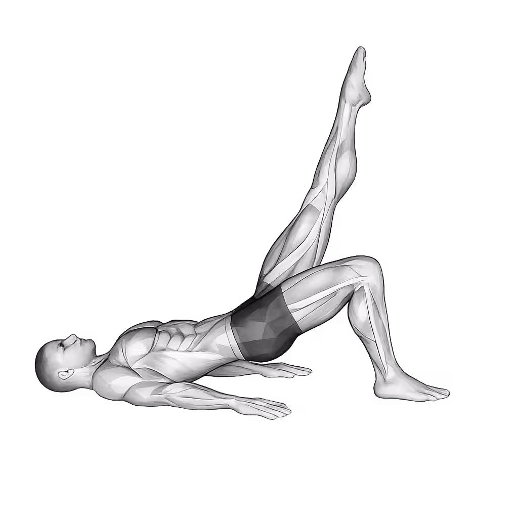 Single-Leg Glute Bridge demonstration