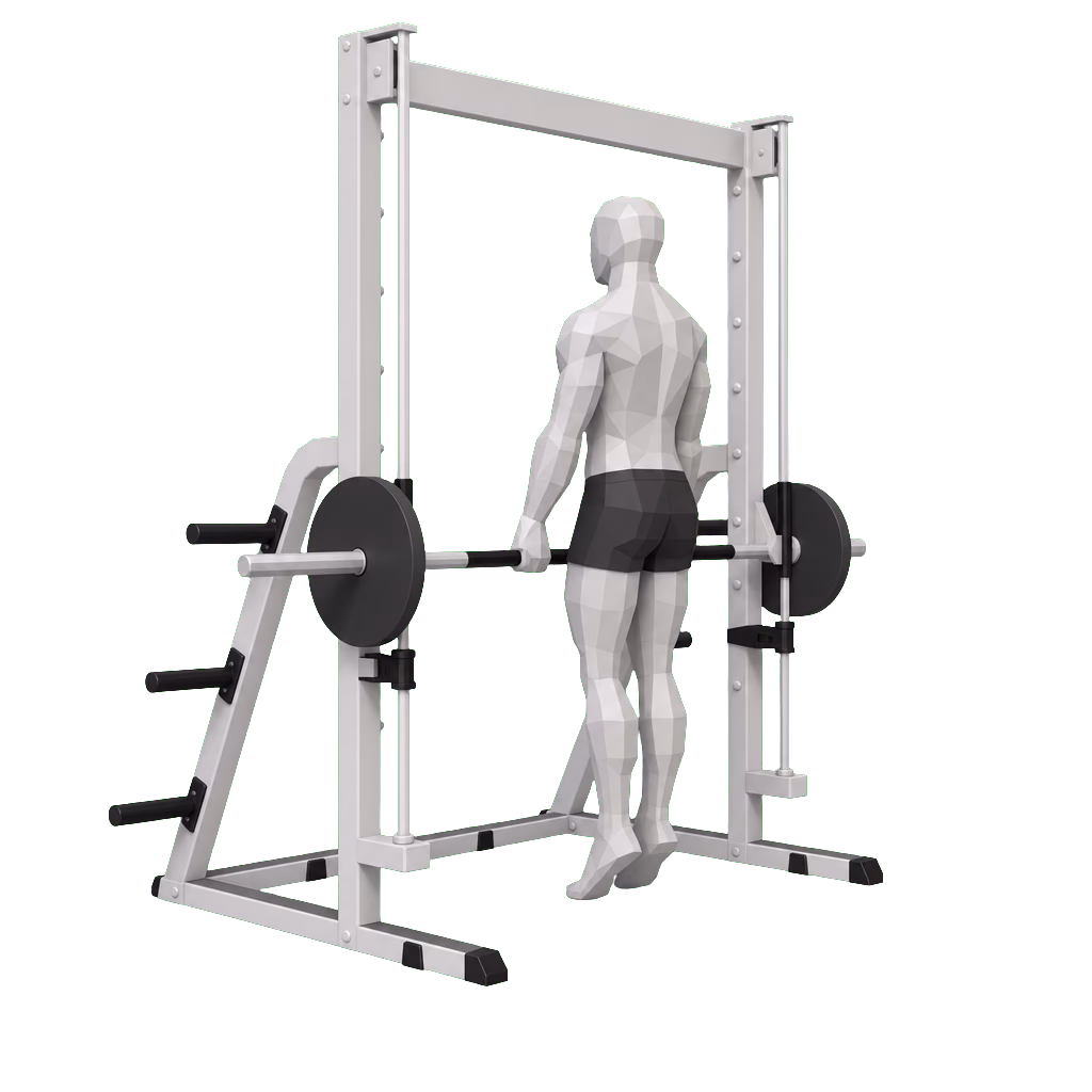 Smith Machine Calf Raise demonstration