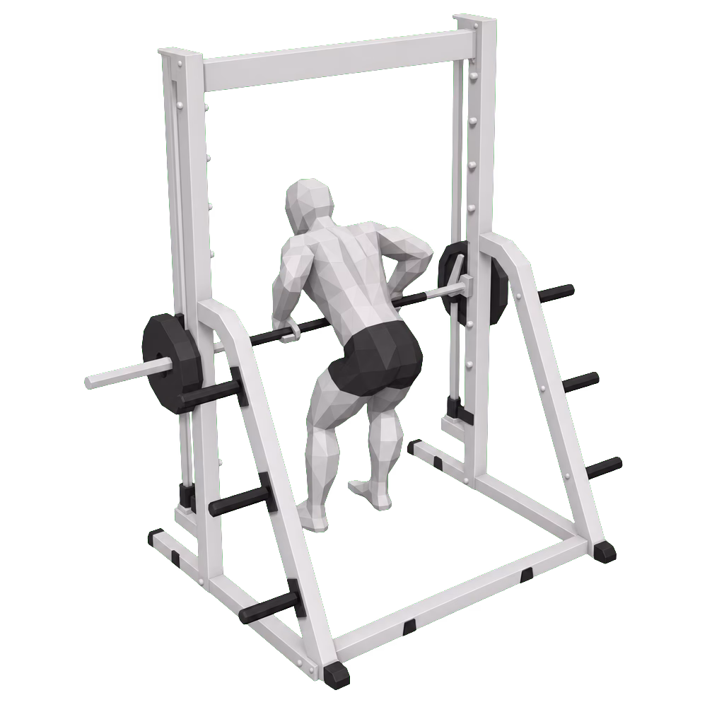 Smith Machine Row demonstration